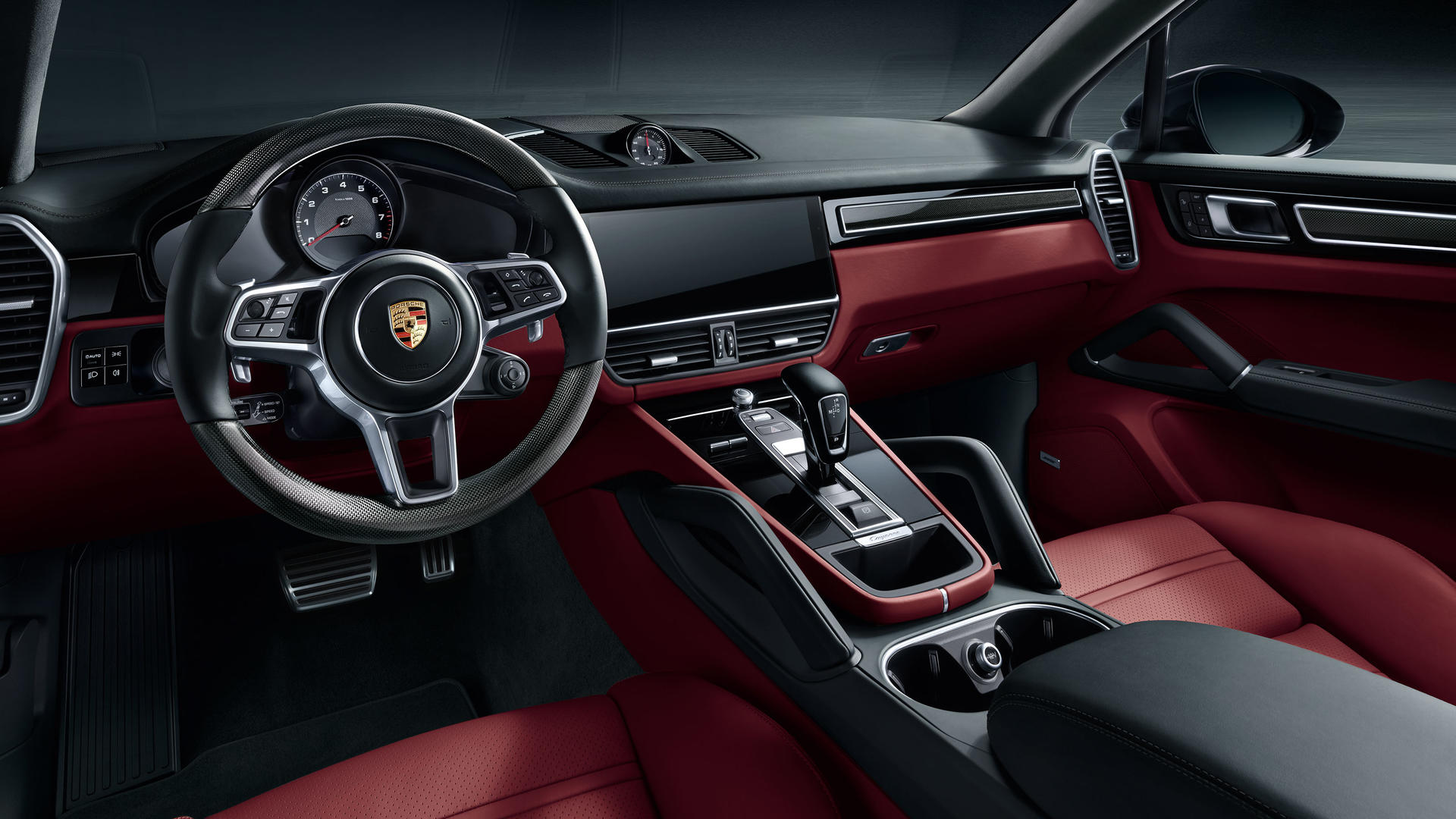 Porsche Cayenne Red Interior