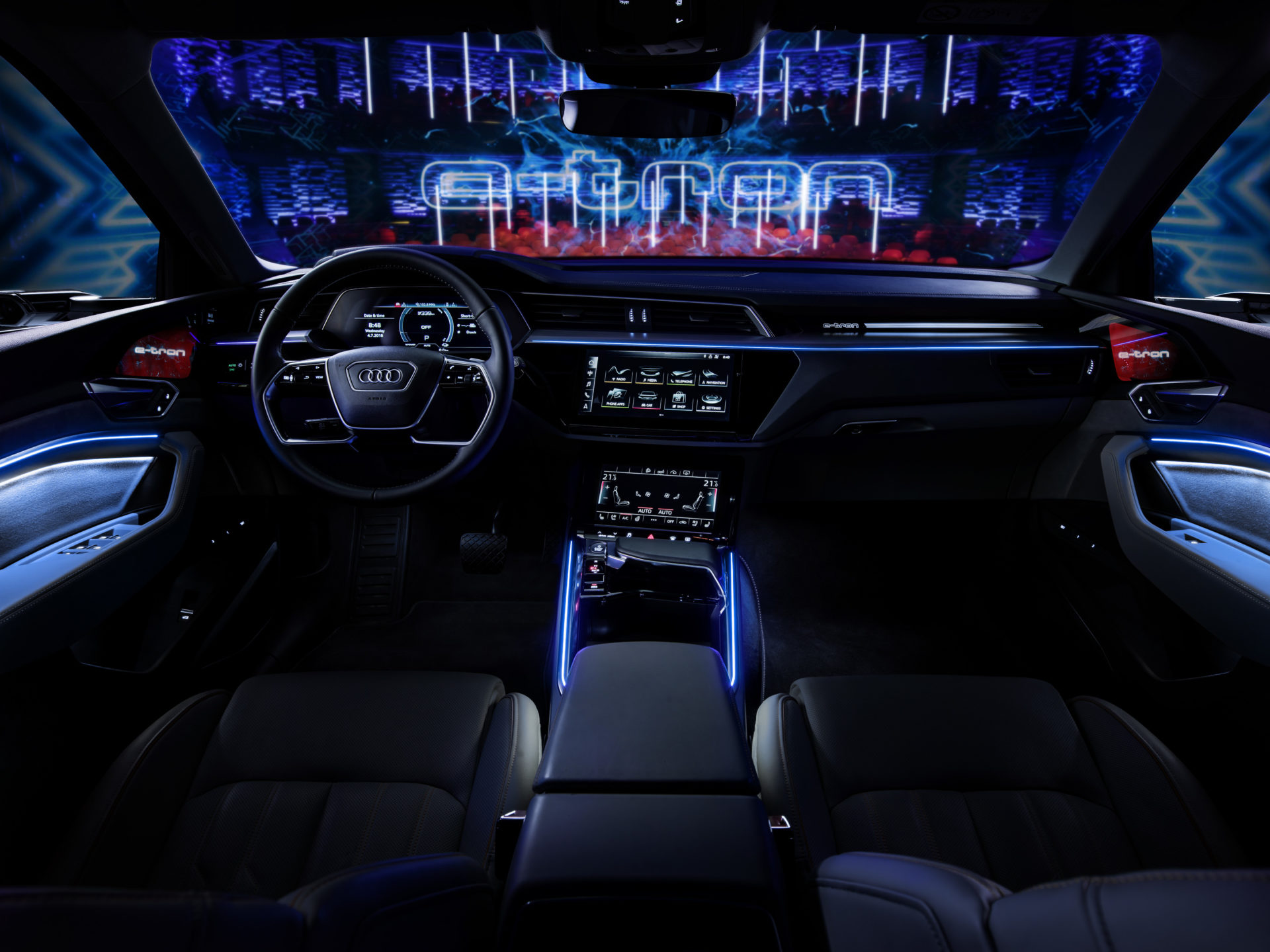 Audi eTron Interiors Revealed CarSaar
