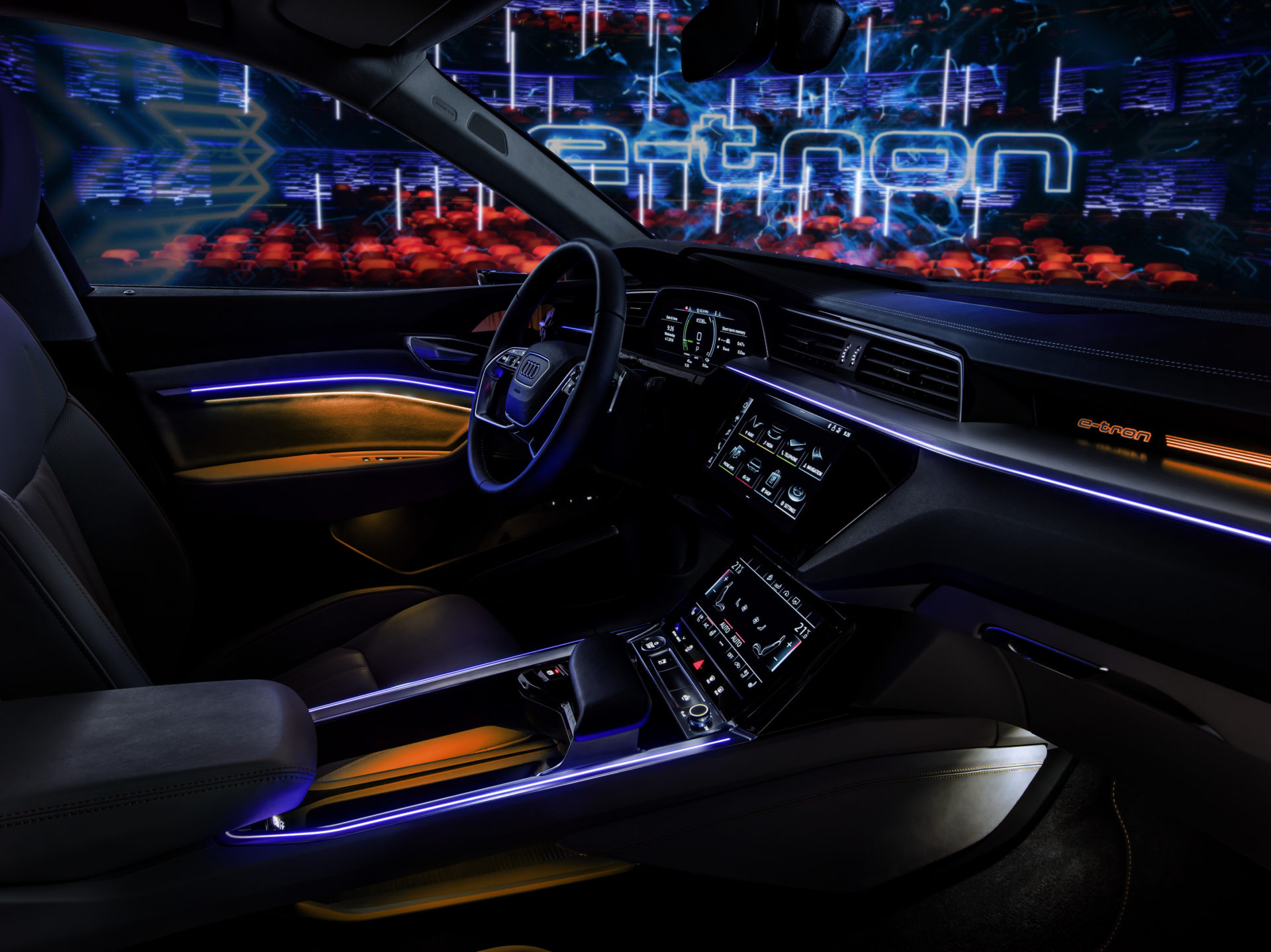 Audi e-Tron Interiors Revealed - CarSaar