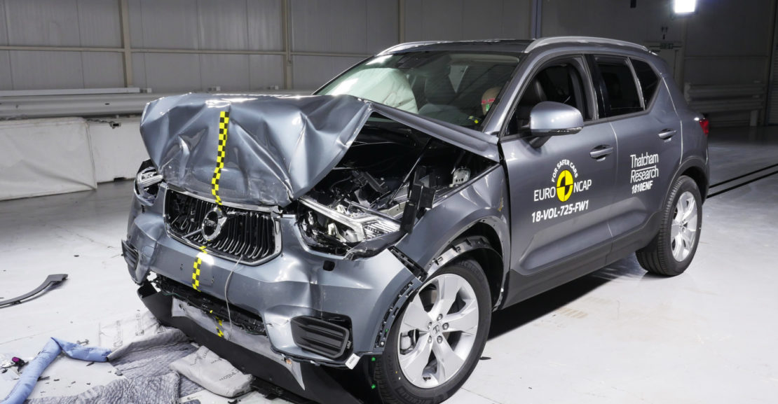 Volvo XC40 Receives FiveStar Safety Rating From Euro NCAP CarSaar