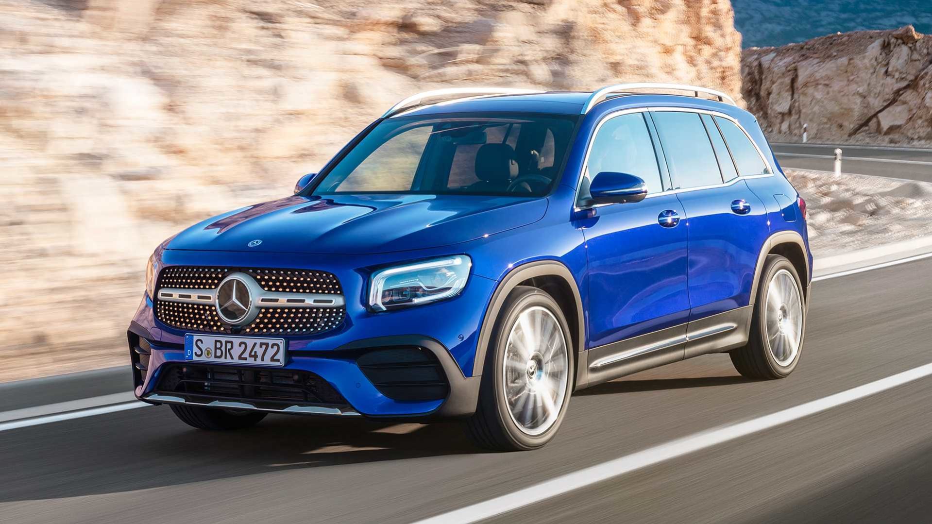 MercedesBenz GLB Compact SUV Revealed CarSaar